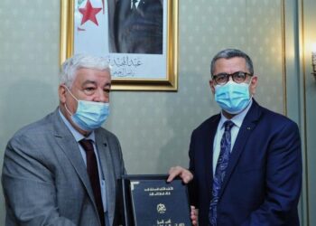 جراد يتسلم نسخة من التقرير السنوي لوضعية حقوق الإنسان