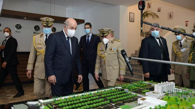 الرئيس تبون يدشن نادي الموقع للجيش بعين النعجة