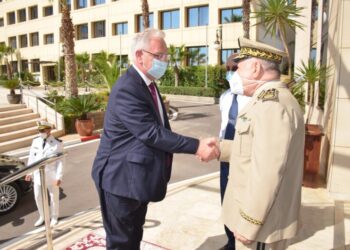 الفريق شنقريحة يستقبل مدير المصلحة الفدرالية الروسية للتعاون العسكري