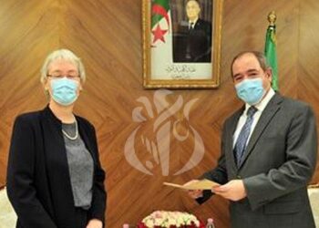 بوقدوم يلتقي سفيرة ألمانيا الجديدة لدى الجزائر