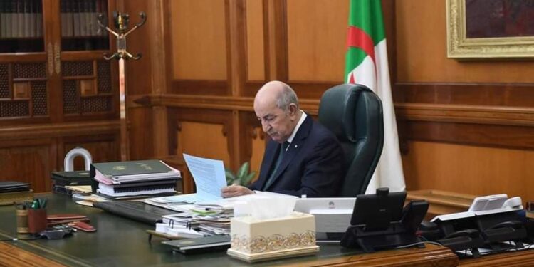 الرئيس تبون يجري حركة ديبلوماسية جزئية