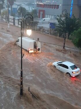 العاصمة تغرق وسكانها يستغيثون