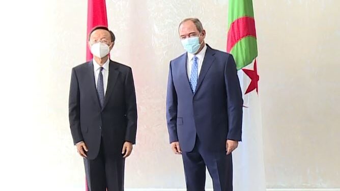 بوقدوم يستقبل رئيس مكتب الشؤون الخارجية بالحزب الشيوعي الصيني