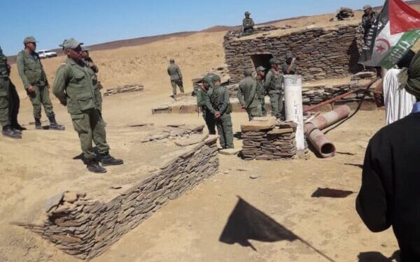 متظاهرون صحراويون يطالبون بتنظيم استفتاء تقرير المصير