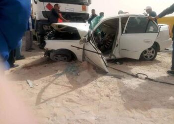 حادث مرور مميت بحاسي مسعود