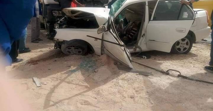 حادث مرور مميت بحاسي مسعود