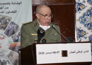 الفريق شنقريحة: تاريخ الجيش زاخر بالمواقف المشرفة في ميدان تسيير المخاطر الكبرى