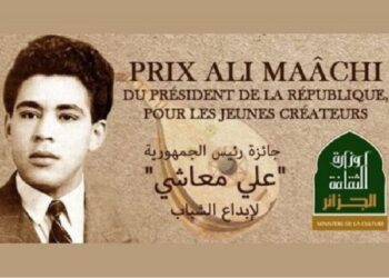 تسليم جائزة رئيس الجمهورية للمبدعين الشباب علي معاشي