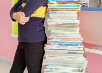 بن دودة تحتفي بالطفل القارئ سلمان