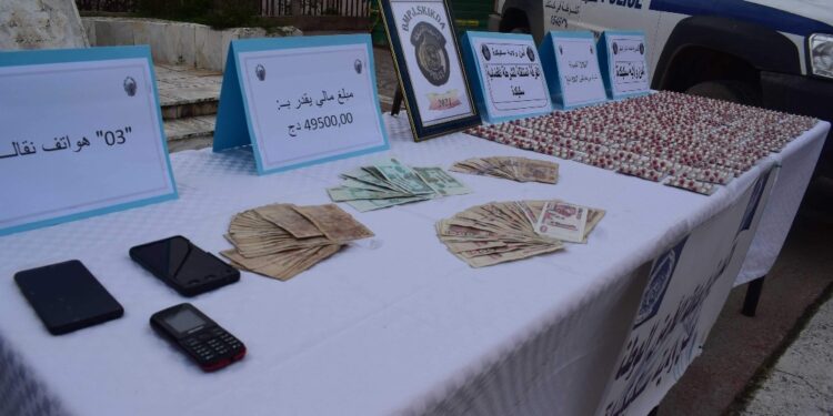 حجز أزيد من 1000 قرص مهلوس بسكيكدة