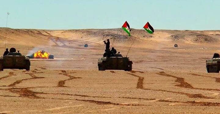 الجيش الصحراوي يواصل قصف جنود الاحتلال المغربي