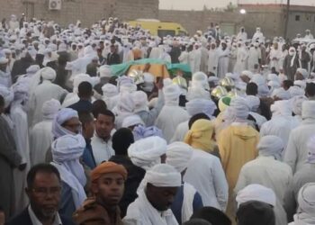 تشييع جنازة الفقيد الشيخ الحاج عبد القادر سيد أعمر بأدرار