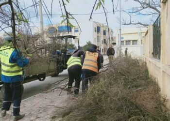 المدية: رفع 10 طن من النفايات ببلدية العمارية