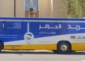 مكتب بريد متنقل للمناطق النائية بالنعامة