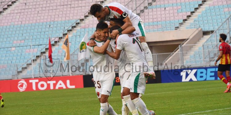 المولودية ترافق بلوزداد لربع نهائي رابطة الأبطال