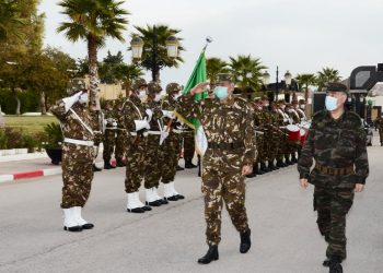 اللواء لعرابة في زيارة عمل إلى الناحية العسكرية الخامسة