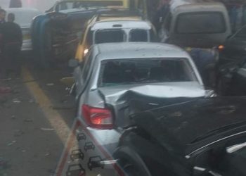 جرحى ومركبات مهشمة في منحدر خميس مليانة