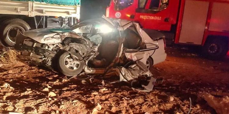 هلاك 3 أشخاص في حادث مرور بغرداية