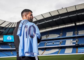 النجم أغويرو يودع ملعب الاتحاد