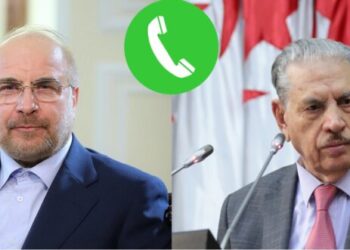 قوجيل يناقش الوضع في فلسطين مع نظيره الايراني
