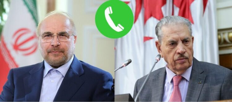 قوجيل يناقش الوضع في فلسطين مع نظيره الايراني