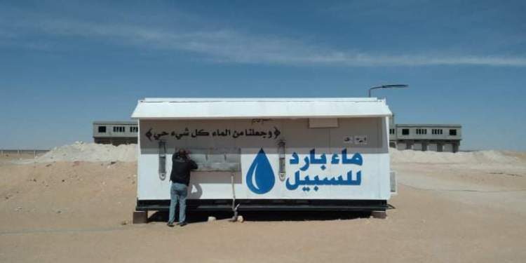 مبادرة طيبة ماء للسبيل في ورقلة