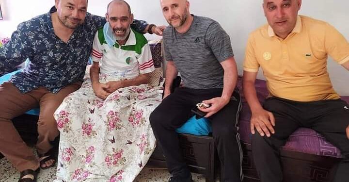 بلماضي يزور رضوان عريف ببيته العائلي