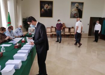 الجالية الجزائرية تنتخب