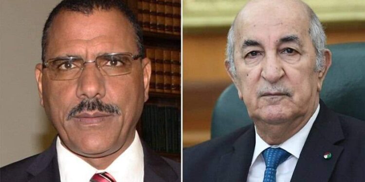 رئيس النيجر في زيارة للجزائر