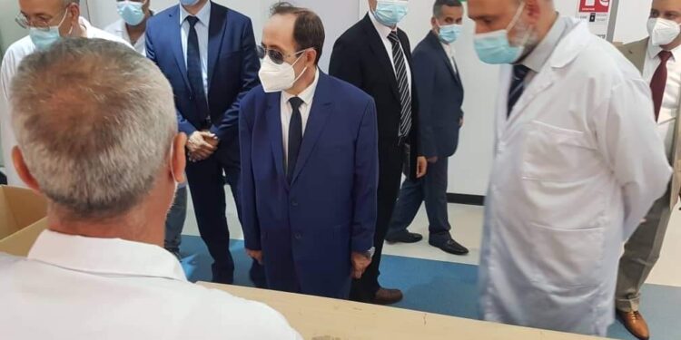 بالصور.. وزير التربية يتفقد آخر مراحل تحضير نتائج البكالوريا