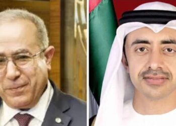 ما دار بين لعمامرة ونظيره الإماراتي