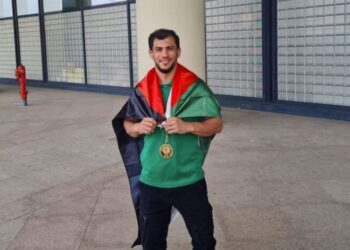 نورين ينصر القضية فلسطين للمرة الثالثة