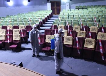 حملة لتعقيم هياكل ثقافية وفنية بالولايات