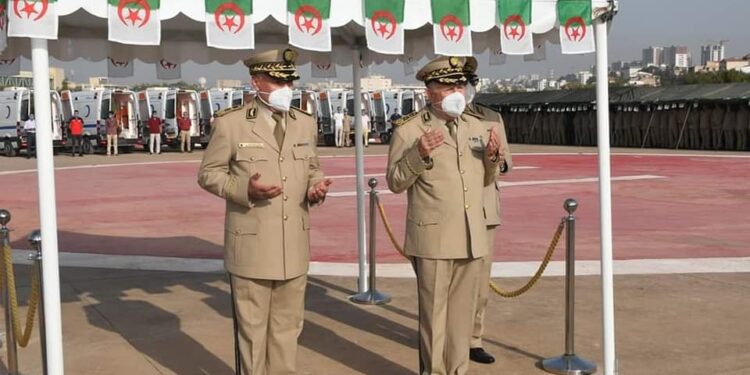 الفريق شنقريحة يشكر الجزائريين على تضامنهم الكبير