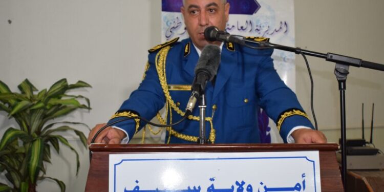 تنصيب رئيس جديد لأمن ولاية سطيف