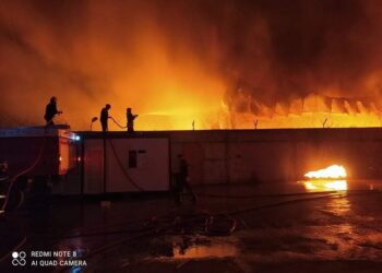 لا خسائر بشرية في حريق مصنع شكولاطة بالعاصمة