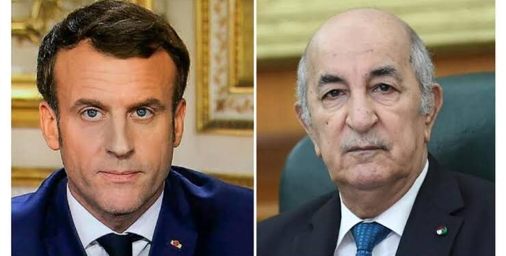 رئيس الجمهورية يتلقى اتصالا من نظيره الفرنسي