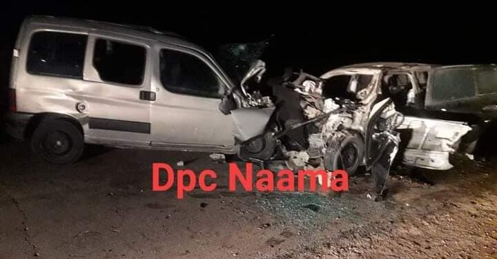 مقتل 3 أشخاص في حادث مرور بالنعامة