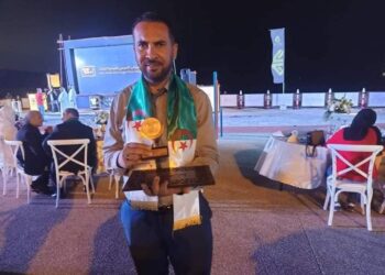 كريم بوشطاطة يتوج ببرونزية جائزة “الغاف”