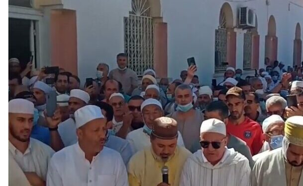 تشييع جنازة الشيخ عياض البوعبدلي بوهران