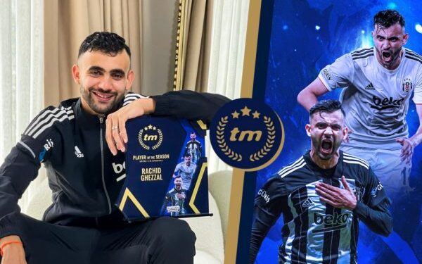 غزال أفضل لاعب بالسوبرليغ التركية لموسم (2020 -2021)