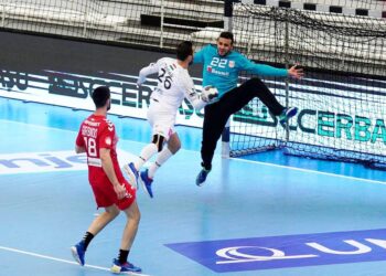 غضبان أفضل لاعب في الجولة 6 لرابطة أبطال كرة اليد