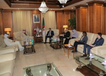 عرقاب يتباحث مع السفير القطري فرص التعاون الثنائي