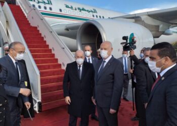 الرئيس تبون يصل تونس