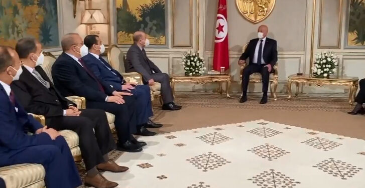 الرئيس التونسي يستقبل الوزير الأول بن عبد الرحمان