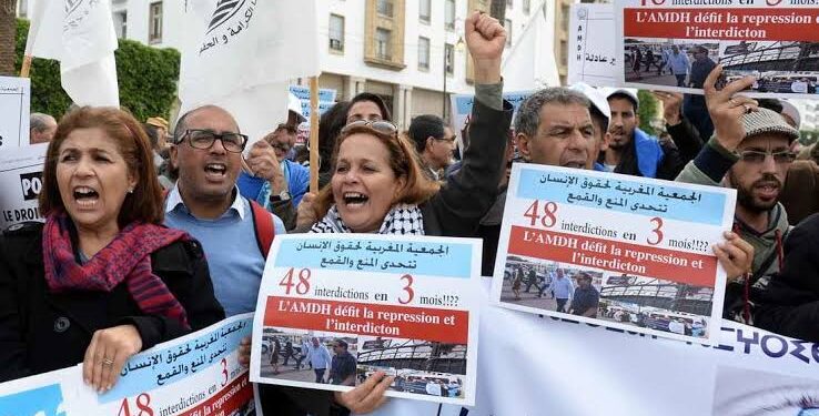 حركة مغربية تستنكر محاكمات جائرة في حق معتقلين