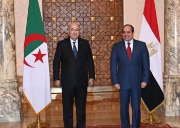 مؤتمر صحفي مشترك للرئيسين تبون والسيسي