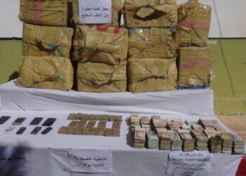 توقيف عناصر دعم جماعات ارهابية وحجز مخدرات