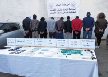 وضع حد لشبكة إجرامية عابرة للحدود في الجزائر