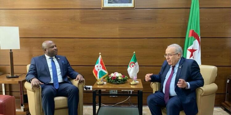 ما دار بين لعمامرة ونظيره البورندي